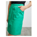 Zelená sukně s kapsami ZOOT.lab Zoe