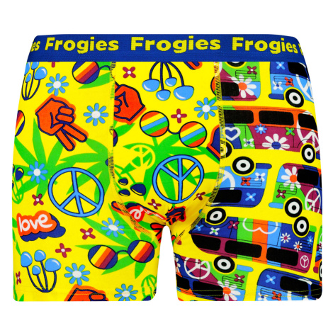 Pánské boxerky Frogies Hippie