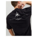 Černé pánské tričko s potiskem na zádech Jack & Jones Navigator
