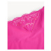 Růžová dámská souprava noční košilky a kraťasů Marks & Spencer