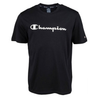 Champion CREWNECK T-SHIRT Pánské tričko, černá, velikost