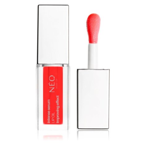 NEO MAKE UP Intense Serum Lip Oil vyživující olej na rty odstín 03 Strawberry 5 ml