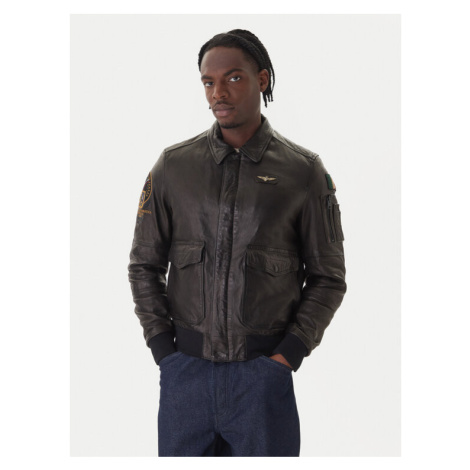 Kožená bunda Aeronautica Militare