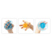 Posilovač prstů a dlaně AZUNI Provedení: silná zátěž/modrá
