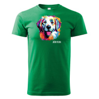 Dětské tričko s potiskem plemene Pyrenejský horský pes s volitelným jménem