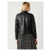 Černá dámská koženková bunda Marks & Spencer