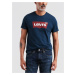 Levi&#39;s Tmavě modré pánské tričko Levi's® - Pánské