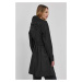 Bunda Rains 18130 Curve Jacket dámská, černá barva, přechodná