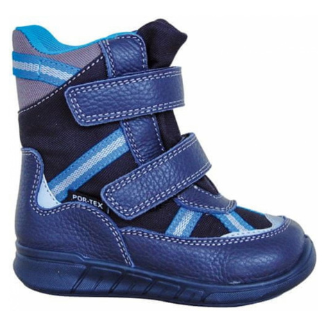 obuv chlapecká zimní LARAN, Protetika, modrá