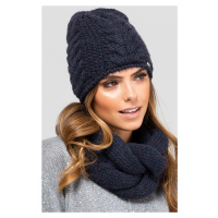 Kamea Woman's Snood K.19.834.12 Navy Blue