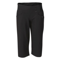 ALPINE PRO CAROZA Dámské 3/4 softshellové kalhoty, černá, velikost