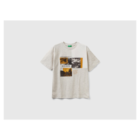 Benetton, T-shirt With Photo Print United Colors of Benetton