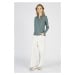 Polokošile la martina woman polo l/s piquet stretch balsam green