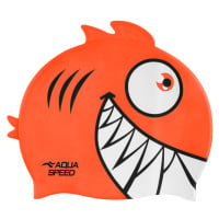 AQUA SPEED Kids's Swimming Cap ZOO Pirana 75