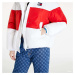 TOMMY JEANS Shiny Badge Puffer White / Red