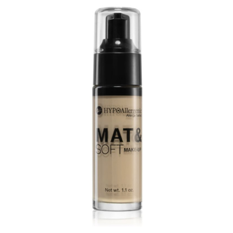 Bell Hypoallergenic Mat&Soft lehký matující make-up odstín 02 Natural 30 ml