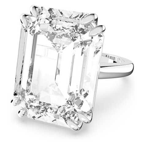 Swarovski Výrazný prsten s čirým krystalem Mesmera 5600855