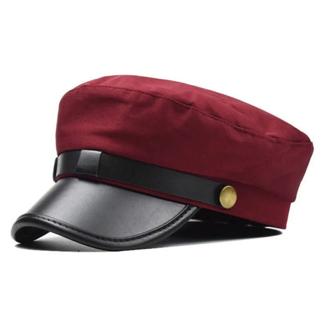 Dámská čepice kapitánka bekovka Daman Burgundy