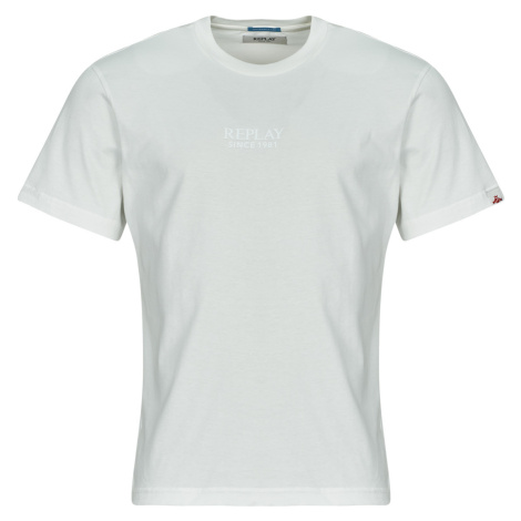 Replay T SHIRT Bílá
