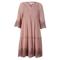 Bonprix BPC SELECTION šaty s krajkou Barva: Růžová, Mezinárodní