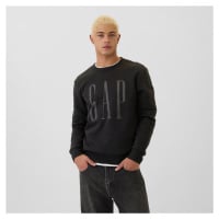 Mikina GAP Fleece Sweatshirt Black