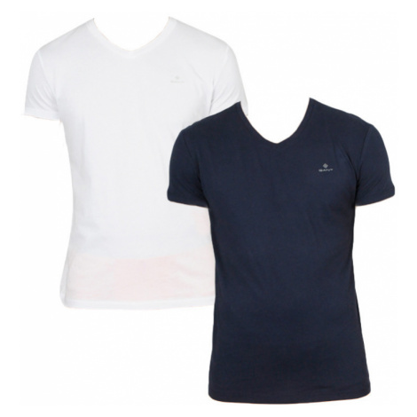 2PACK pánské tričko Gant modré/bílé (901002118-109)