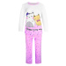 Sleep kitty veselé pyžamo dvojdílné 2298 růžová