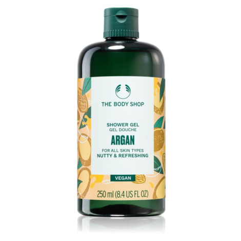The Body Shop Argan Shower Gel osvěžující sprchový gel s arganovým olejem 250 ml