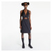 Calvin Klein Jeans Open Back Strap Utility Dress Black