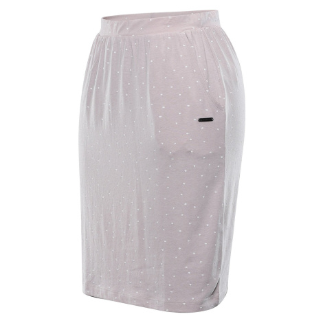 Dámská sukně Alpine Pro LERA - světle růžová