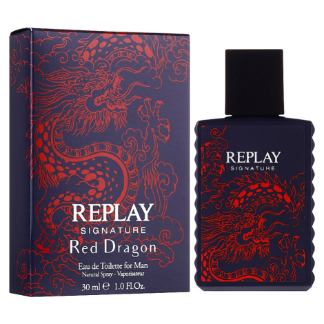 Replay Signature Red Dragon Man - EDT 50 ml