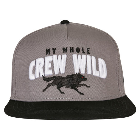 Čepice Crew Wild šedá/černá