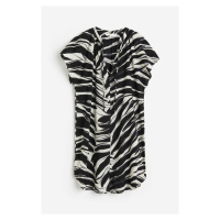 H & M - Bavlněné tunikové šaty - šedá