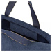 Nákupní taška přes rameno Reisenthel Shopper M Herringbone dark blue
