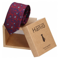 Pánská kravata Hanio Liam - modro - červená