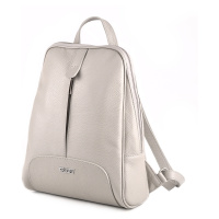 Dámský kožený batoh šedý, 25 x 10 x 33 (XBR21-ACH155002-08DOL)