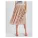 Orsay Světle růžová dámská plisovaná sukně - Dámské