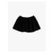 Koton Girl's Black Tulle Skirt
