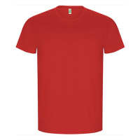 Roly Golden Pánské tričko z organické bavlny CA6690 Red 60