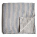 Mushie Muslin Swaddle Blanket Organic Cotton zavinovačka Blue Stripe 120cm x 120cm 1 ks