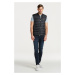 VESTA GANT LIGHT PADDED BOMBER VEST černá