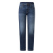 LIVERGY® Pánské džíny "Straight Fit", 3 délky (tmavě modrá)