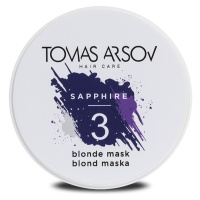 Tomas Arsov Maska potlačují žluté a zlatavé tóny vlasů Sapphire (Blonde Mask) 100 ml