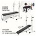 Gorilla Sports Posilovací lavice II + nakládací set 100 kg