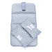 KipKep Přebalovací set Napper Combi-set Silver Grey (bavlna)