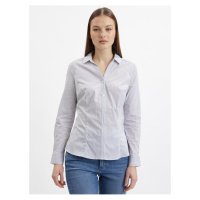 Modro-bílá dámská pruhovaná košile ORSAY