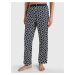 Tmavě modré pánské vzorované pyžamové kalhoty Tommy Hilfiger Underwear