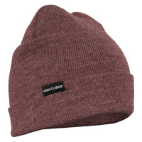 Čepice // Urban classics Basic Flap Beanie burgundy melange