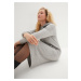 BONPRIX mikinové šaty s kapucí Barva: Šedá, Mezinárodní