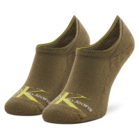 Calvin Klein pánské zelené ponožky
